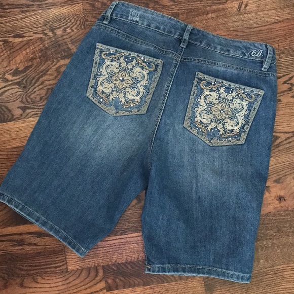 Code Bleu Andrea Bermuda Denim Shorts - Picture 3 of 10